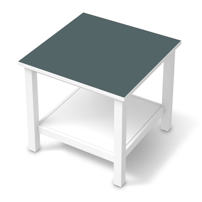 Möbel Klebefolie IKEA Hemnes Tisch 55x55cm - Blaugrau Light- Bild 1