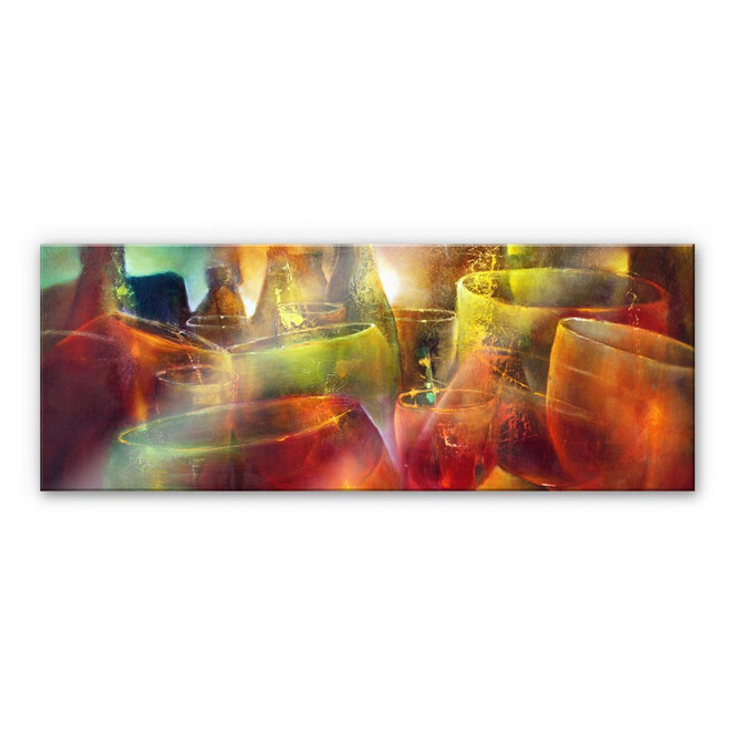 Acrylglasbild Schmucker - Zu später Stunde – Panorama