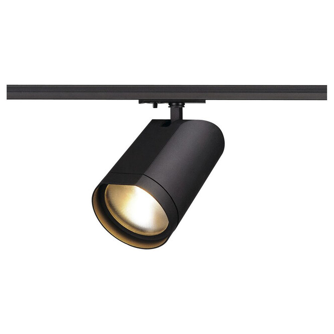 LED Spot für 1Phasen-Stromschiene Bilas, schwarz, 60° - Bild 1