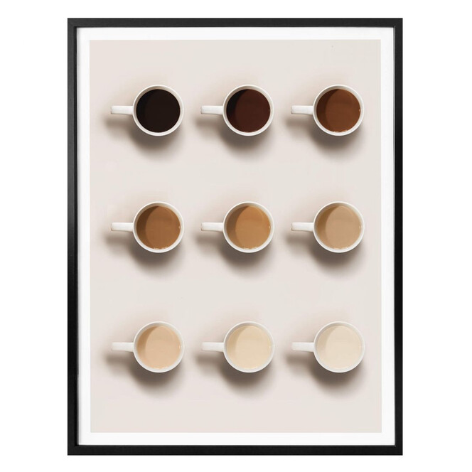 Poster Shades of coffee