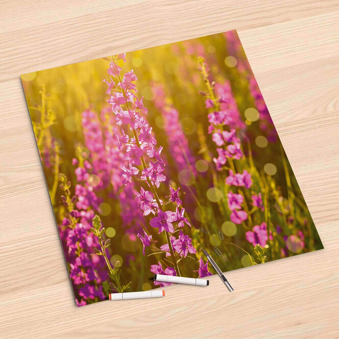 Folienbogen (60x60cm) - Flower Meadow- Bild 1