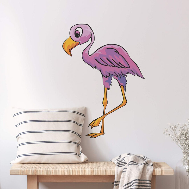 Wandsticker Flamingo