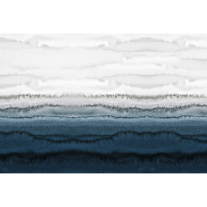 Livingwalls Fototapete ARTist Within the Tides Gezeiten blau, grau, weiss - Bild 1