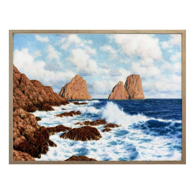 Poster Choultsé - Die Felsen bei Capri