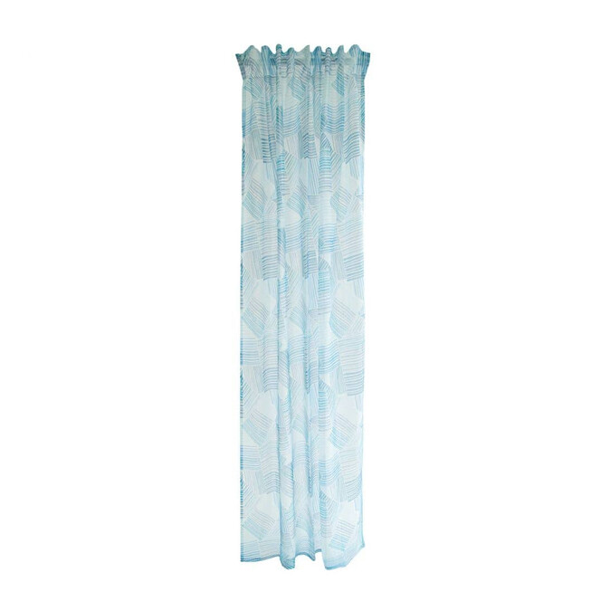 Homing Vorhang mit verdeckten Schlaufen Vitas blau - 2.45 x 1.4m - Bild 1