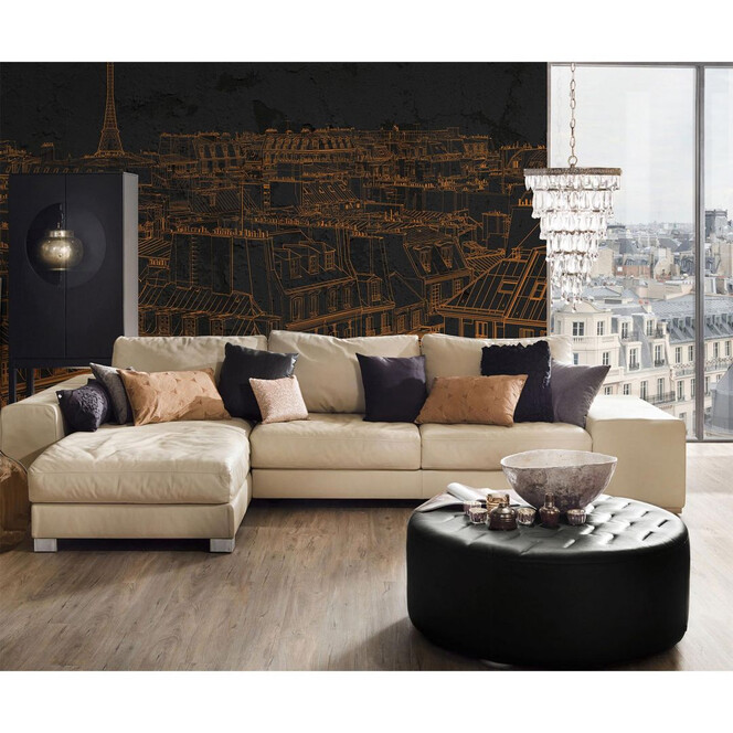 Architects Paper Fototapete Atelier 47 View of Paris Stadt - Bild 1