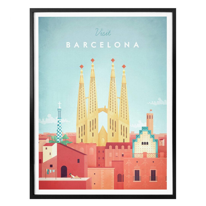 Poster Rivers - Barcelona