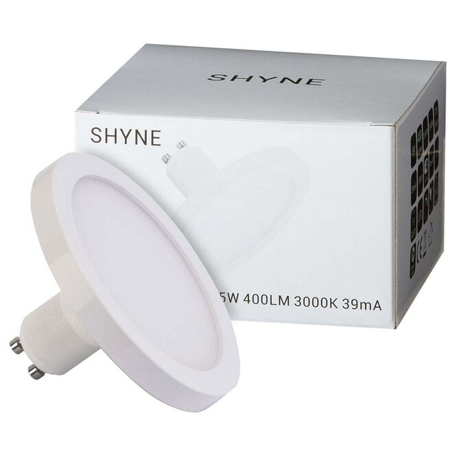 SHYNE LED GU10 Panelleuchtmittel, 90mm, nicht dimmbar in Weiss