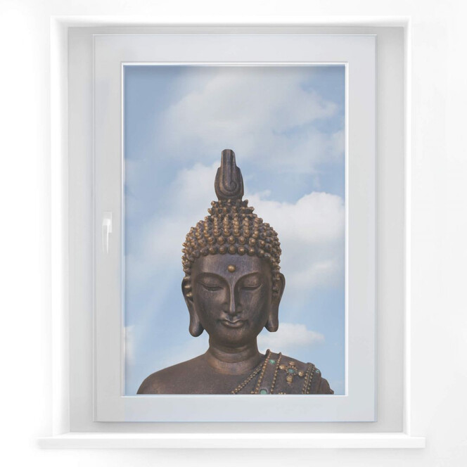 Fensterbild Buddha der Weise