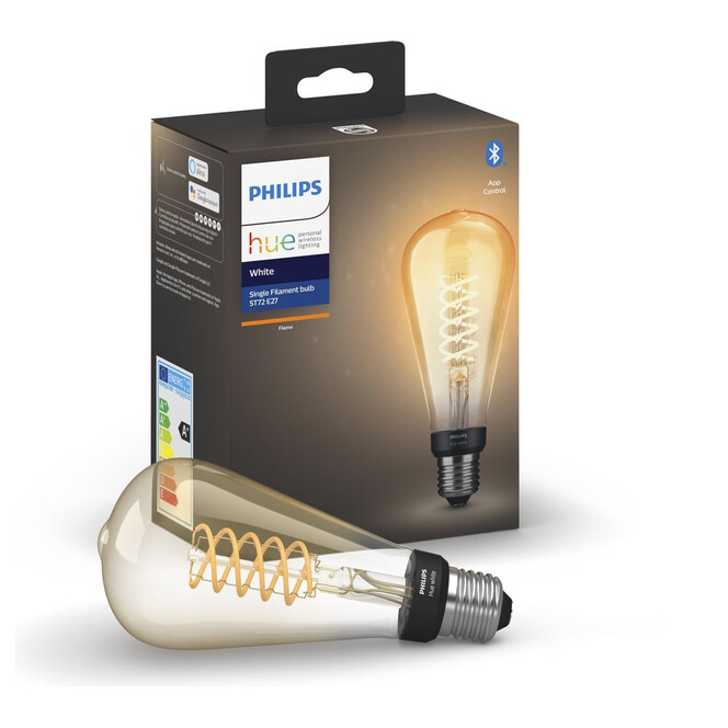 Philips Hue White LED E27 Filament Giant Edison, 7W, 2100 K, dimmbar, Bluetooth - Bild 1