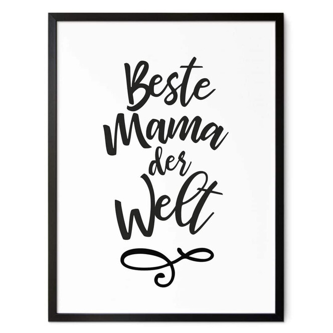 Poster Beste Mama der Welt