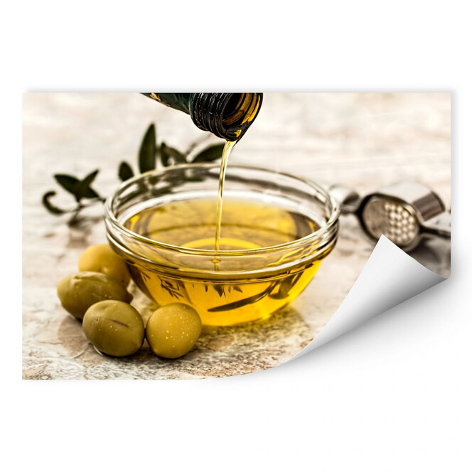 Wallprint Olivenöl
