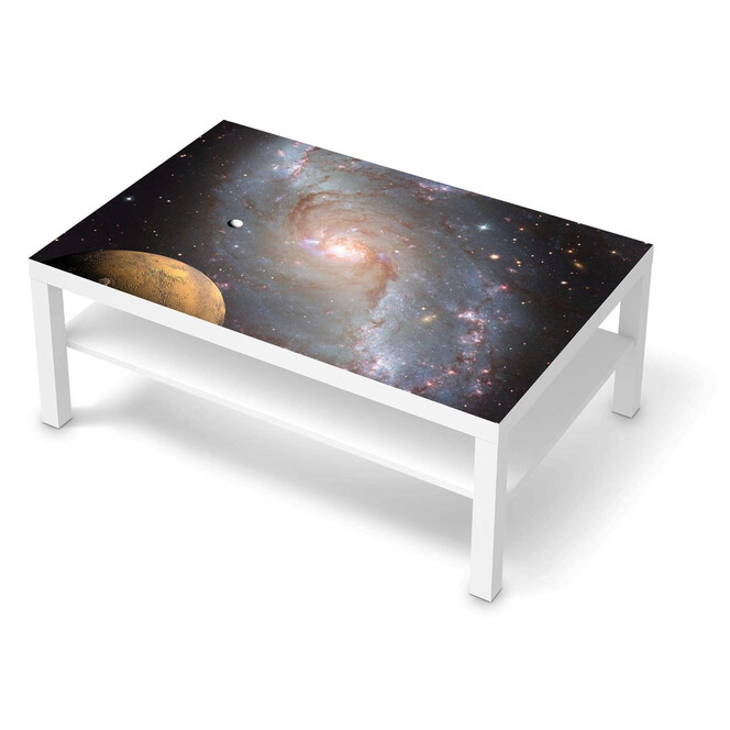 Klebefolie IKEA Lack Tisch 118x78cm - Milky Way- Bild 1