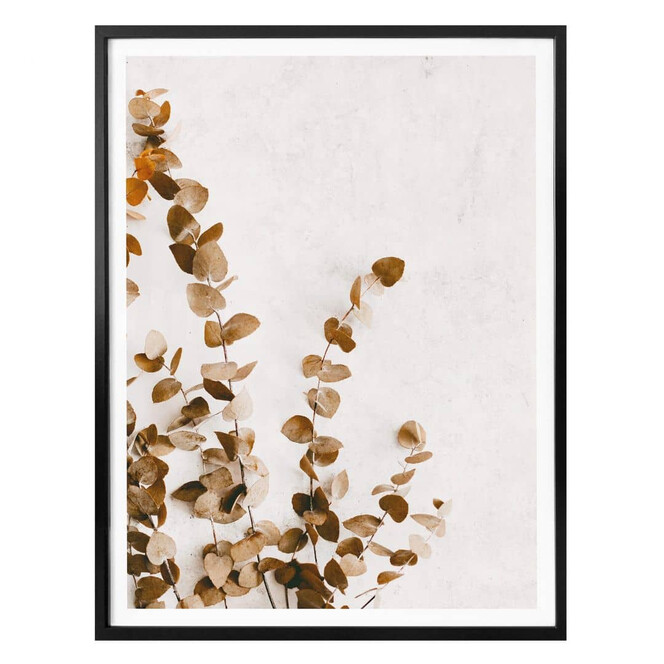 Poster Annie - Getrocknete Blätter