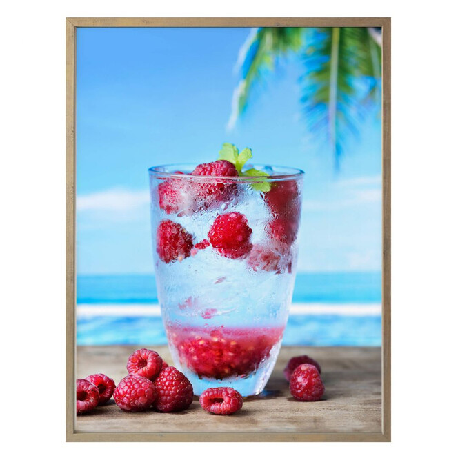 Poster Tropical Raspberry