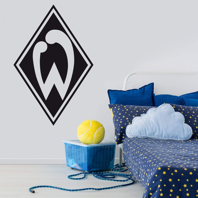 Wandtattoo Werder Bremen Logo einfarbig