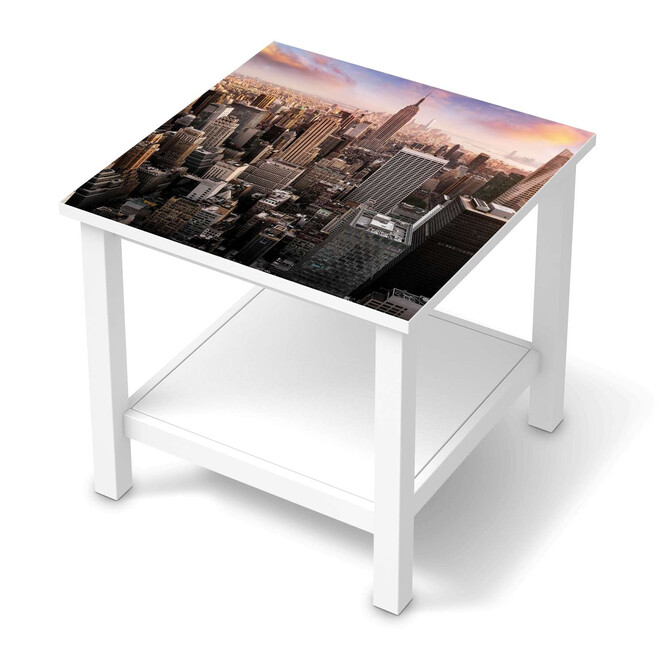 Möbel Klebefolie IKEA Hemnes Tisch 55x55cm - Big Apple- Bild 1