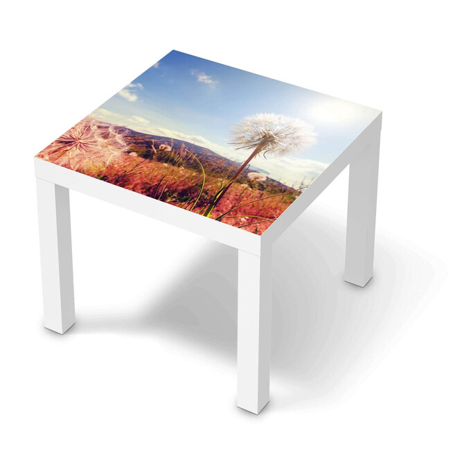 Möbelfolie IKEA Lack Tisch 55x55cm - Dandelion- Bild 1