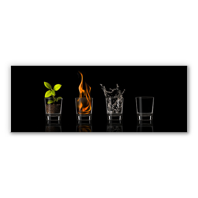Wandbild Frutos Vargas - The Four Elements - Panorama
