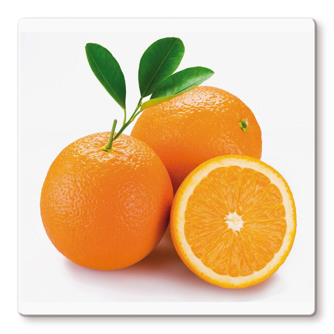 Glasbild Oranges
