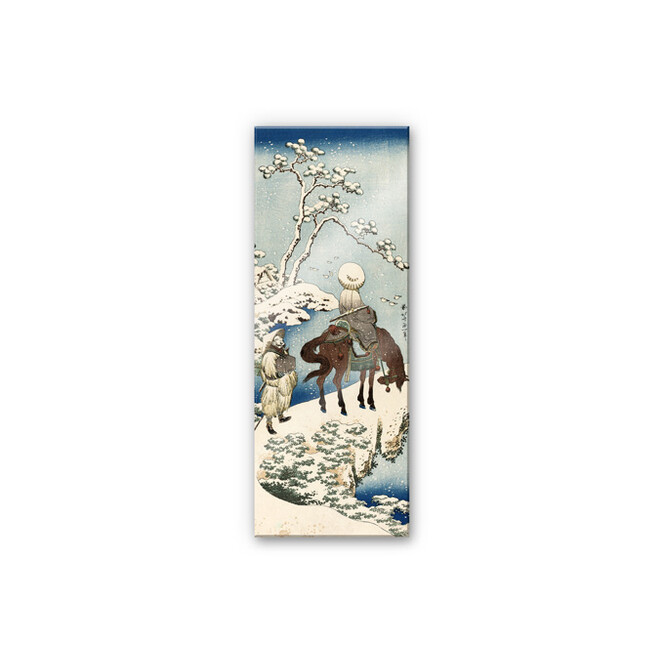 Acrylglasbild Hokusai - Der chinesische Dichter Su Dongpo