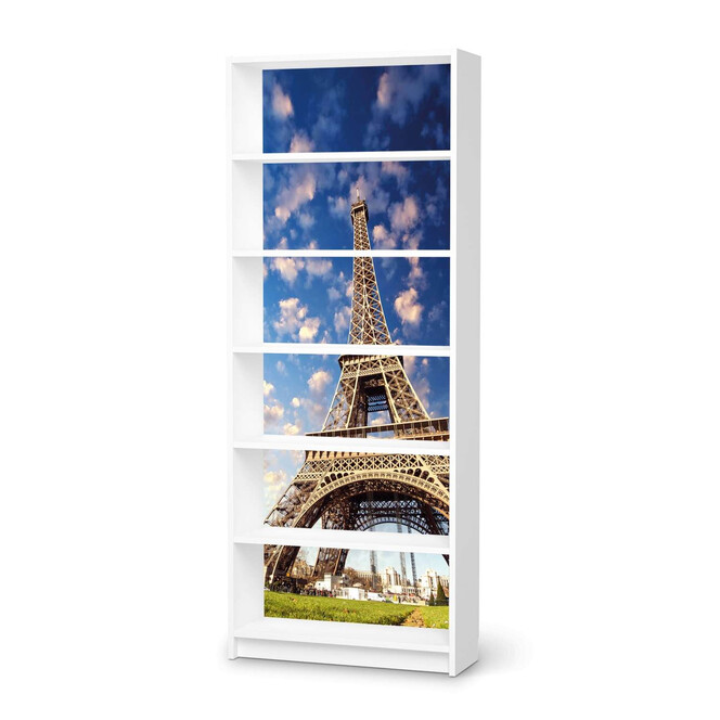 Klebefolie IKEA Billy Regal 6 Fächer - La Tour Eiffel- Bild 1