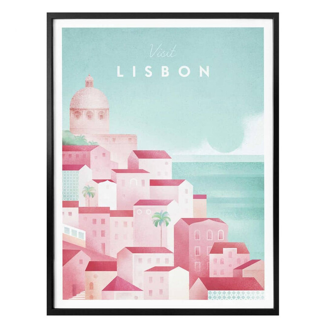 Poster Rivers - Lissabon