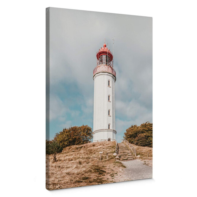 Leinwandbild Leuchtturm auf Hiddensee
