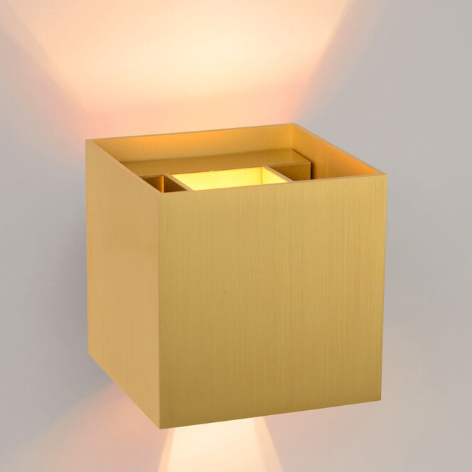 LED Wandleuchte Xio 3.5W G9 350lm eckig in Gold - Bild 1