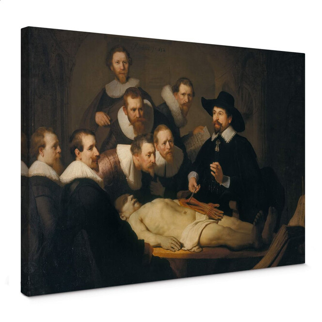 Leinwandbild Rembrandt - Die Anatomiestunde