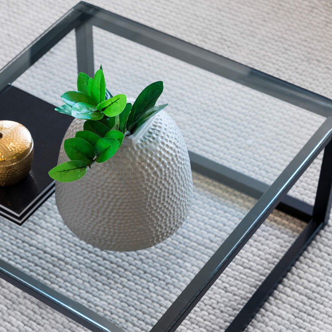 Tischplatte aus Glas - Transparent - Quadratisch - 60x60cm - Bild 1