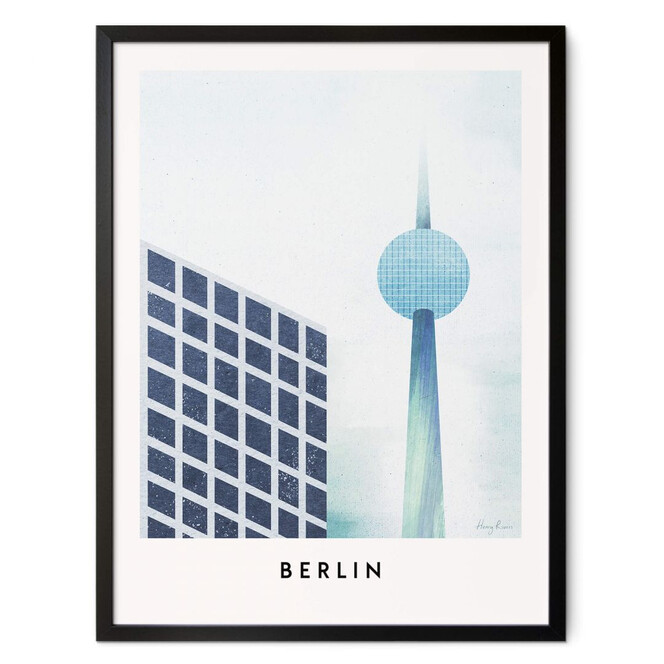 Poster Rivers - Berlin Modern