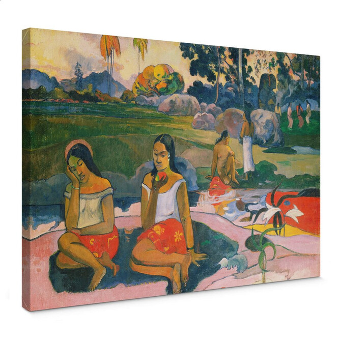 Leinwandbild Gauguin - Die wunderbare Quelle