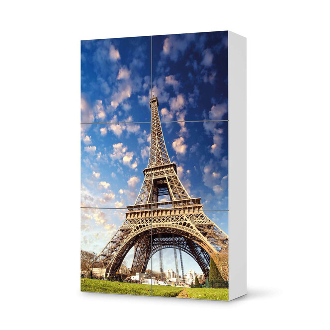 Möbel Klebefolie IKEA Besta Schrank 6 Türen (hoch) - La Tour Eiffel- Bild 1