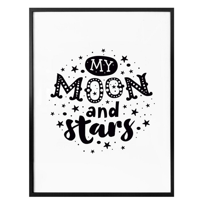 Poster My Moon and Stars