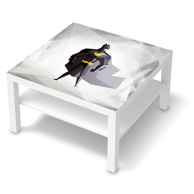 Möbelfolie IKEA Lack Tisch 78x78cm - Mr. Black- Bild 1
