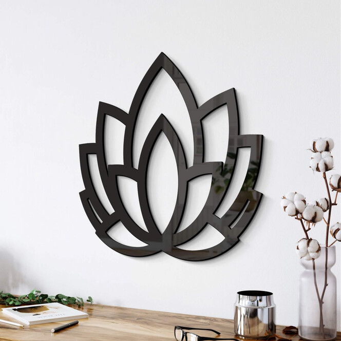 Acryldeko Yoga Lotusblume