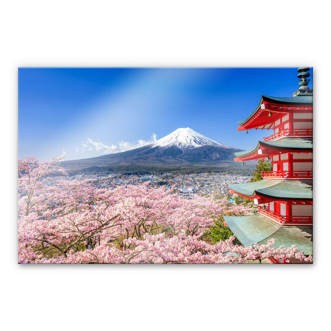 Acrylglasbild Mount Fuji