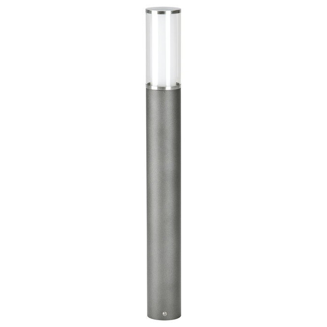 Pollerleuchte ohne Bewegungsmelder, Aluguss, Acryl- und Opalglas, E27. IP44. 900x100mm