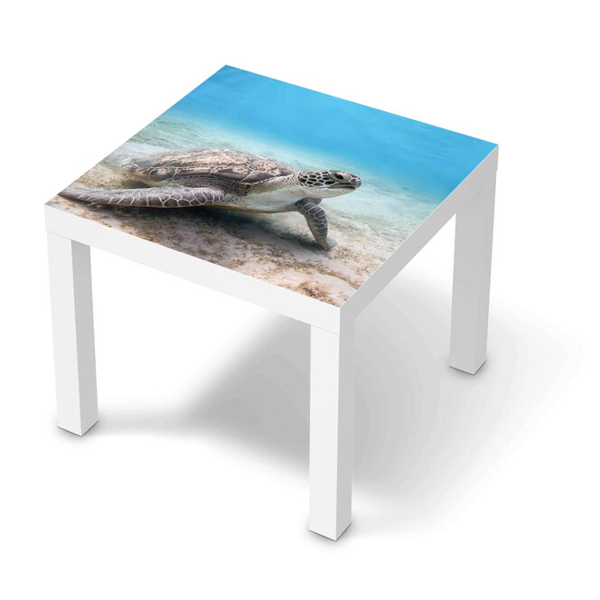 Möbelfolie IKEA Lack Tisch 55x55cm - Green Sea Turtle- Bild 1