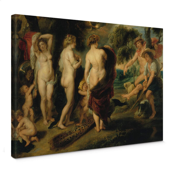 Leinwandbild Rubens - Das Urteil des Paris