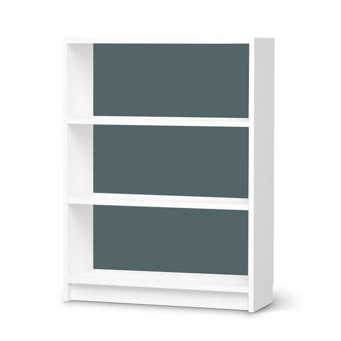 Möbelfolie IKEA Billy Regal 3 Fächer - Blaugrau Light- Bild 1