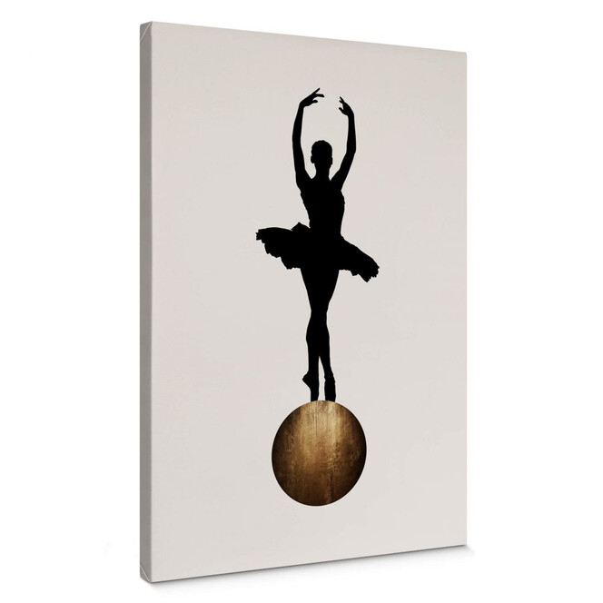 Leinwandbild Kubistika - Prima Ballerina