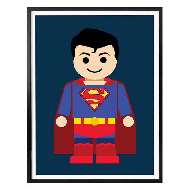 Poster Gomes - Superman Spielzeug