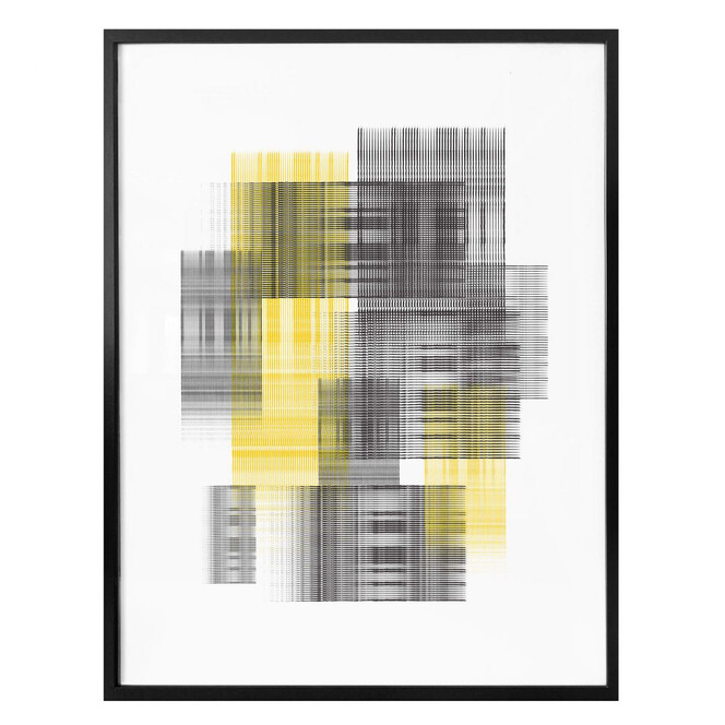 Poster Nordic Creators - Yellow grid