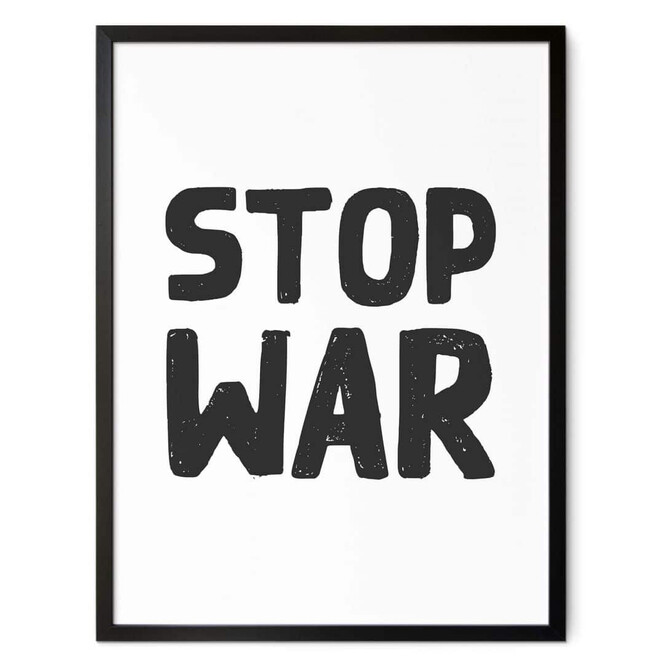 Poster Stop War