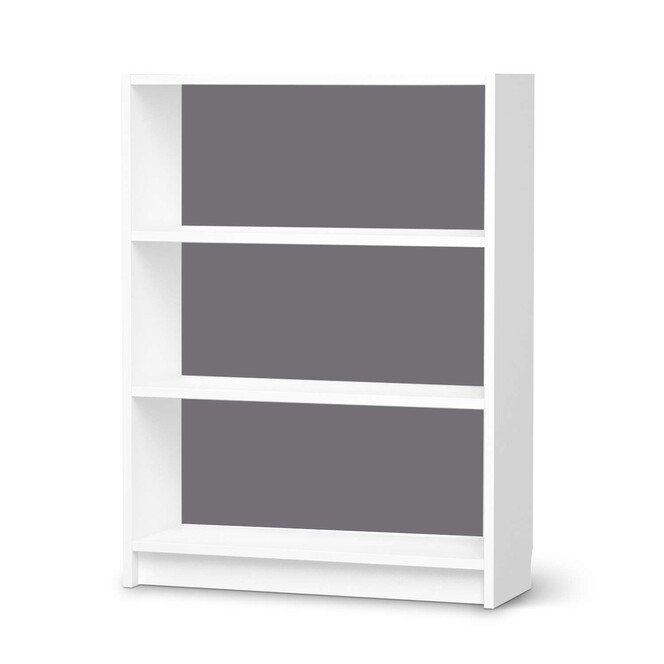 Möbelfolie IKEA Billy Regal 3 Fächer - Grau Light- Bild 1