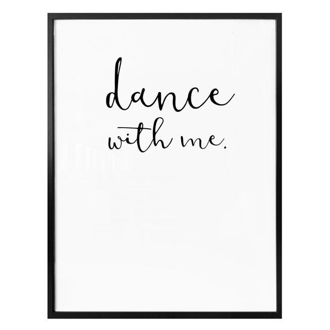 Poster Dance with me