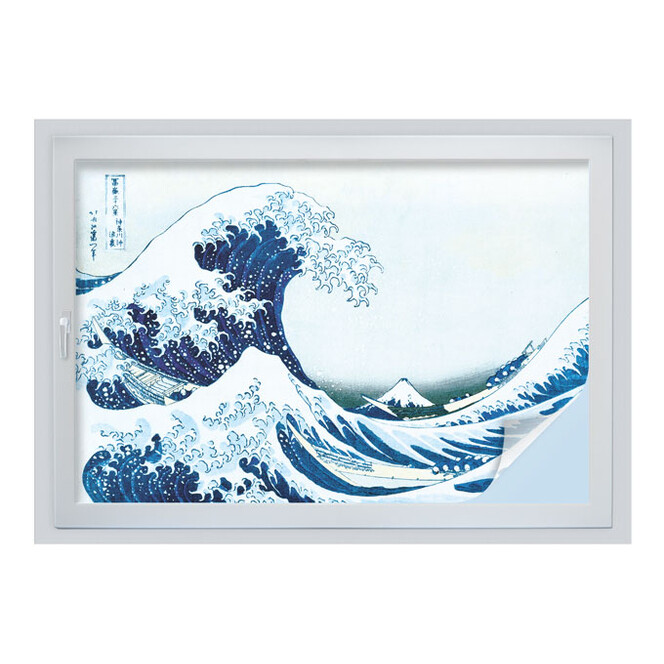 Sichtschutzfolie Hokusai - Die grosse Welle
