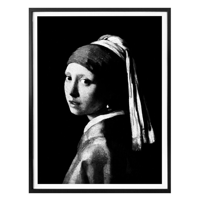Poster Vermeer - Das Mädchen mit dem Perlenohrring